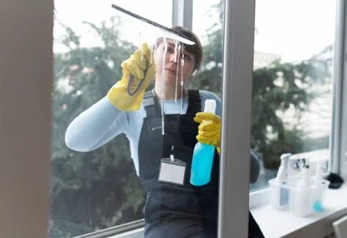 Nettoyage de vitres intérieures et extérieures à Saint-Ouen-de-Thouberville